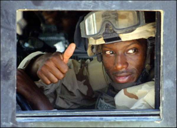 Man shot by military patrol team is dead